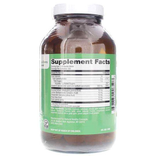 Chewable Vitamin C 500 Mg, NHC